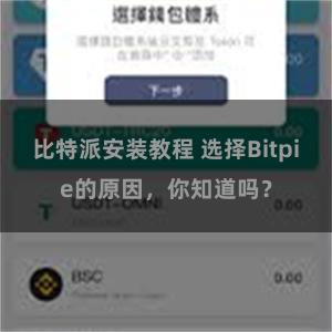 比特派安装教程 选择Bitpie的原因，你知道吗？