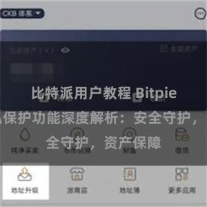 比特派用户教程 Bitpie钱包隐私保护功能深度解析：安全守护，资产保障