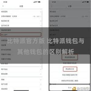 比特派官方版 比特派钱包与其他钱包的区别解析