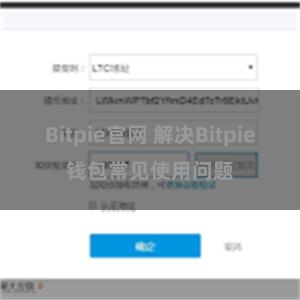 Bitpie官网 解决Bitpie钱包常见使用问题