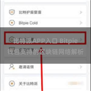 比特派APP入口 Bitpie钱包支持的区块链网络解析