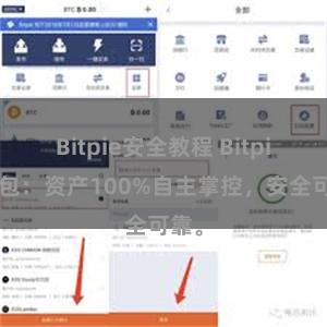 Bitpie安全教程 Bitpie钱包：资产100%自主掌控，安全可靠。