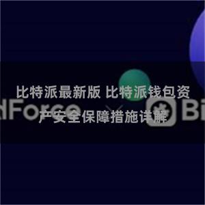 比特派最新版 比特派钱包资产安全保障措施详解