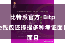 比特派官方  Bitpie钱包还撑捏多种考证面目