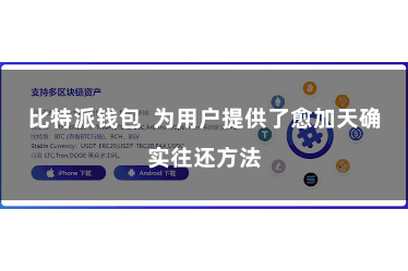 比特派钱包  为用户提供了愈加天确实往还方法