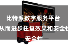 比特派数字服务平台  从而进步往复效果和安全性