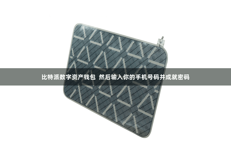比特派数字资产钱包  然后输入你的手机号码并成就密码